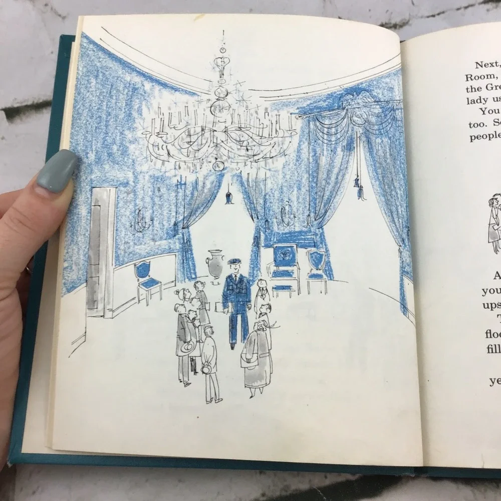 Vintage A Book to Begin on The White House Mary Kay Phelan 1962 ExLib